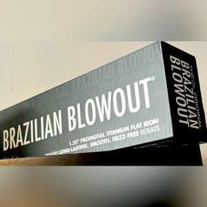 Brazilian blowout professional flat iron 1.25” titanium, prodigital.